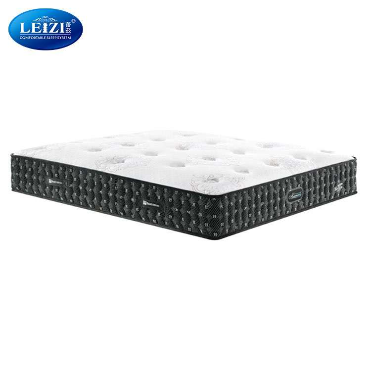 Luxury Queen Size Gel Memory Foam Pocket Spring Bed Mattress