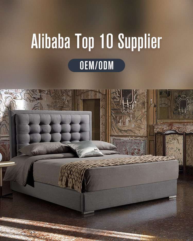 Upholstered Bed Manufacturers Modern Frame Queen