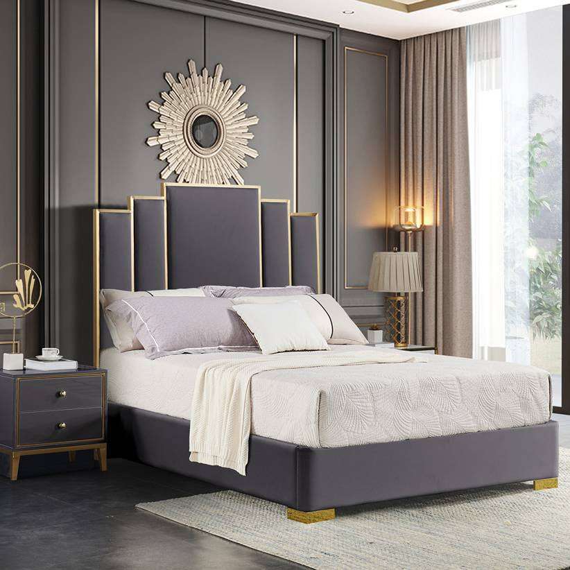 Wholesale Luxury Custom Velvet Bed Manufacturers | LZ-937
