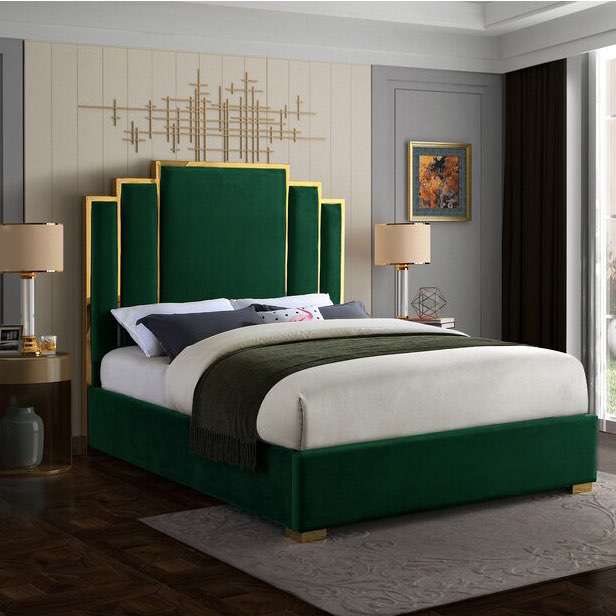 Wholesale Luxury Custom Velvet Bed Manufacturers | LZ-937