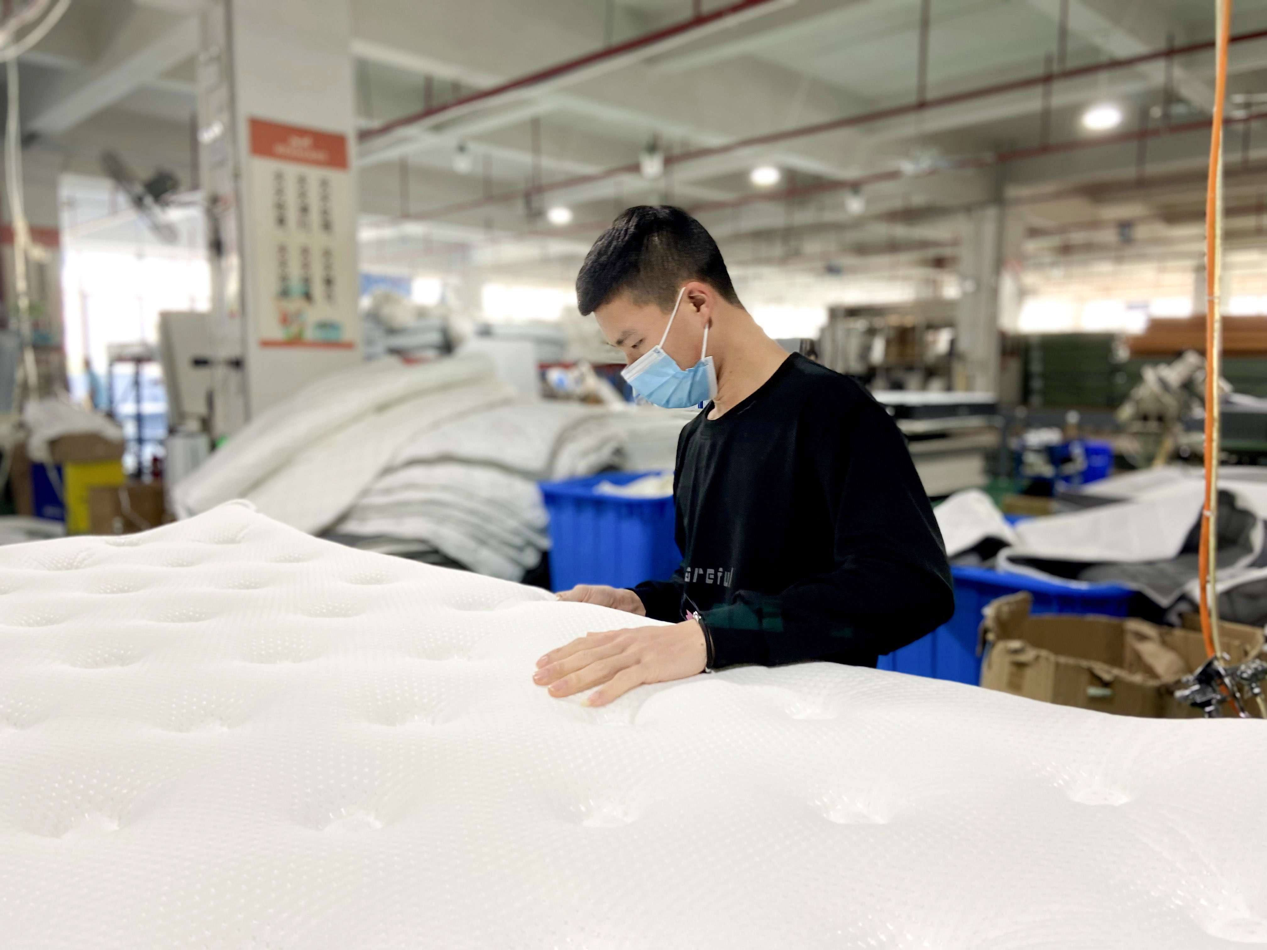 Mattress Manufacturing Workshop China Factory