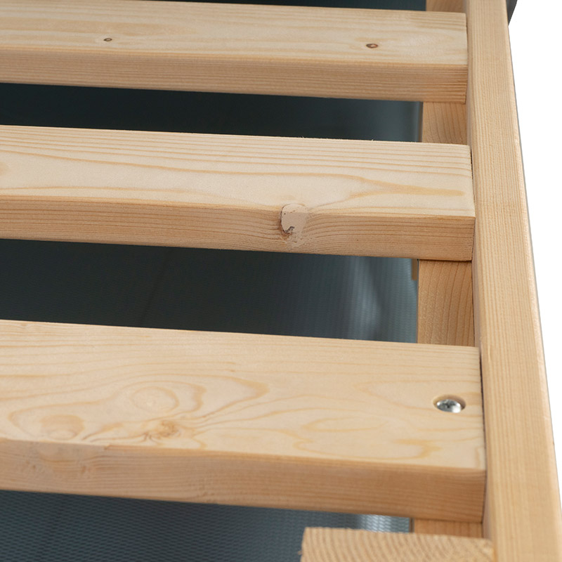 wood bed frame