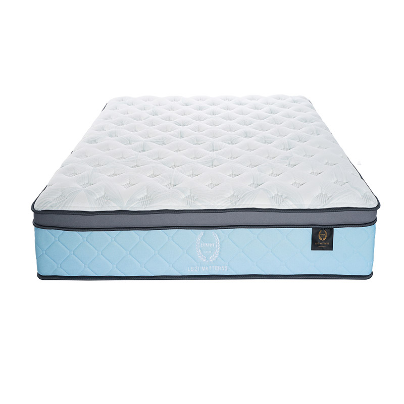 Blue Cloud Luxury Euro Top Memory Foam Pocket Spring Mattress | 24M16 